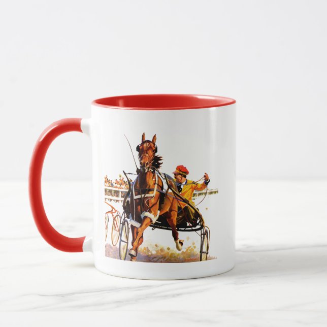 Trabrennen Tasse (Links)