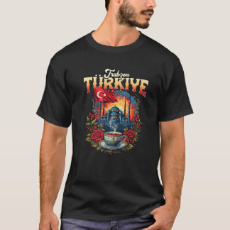 Trabzon T rkiye Flag Türkei Souvenir Reisen Gesche T-Shirt