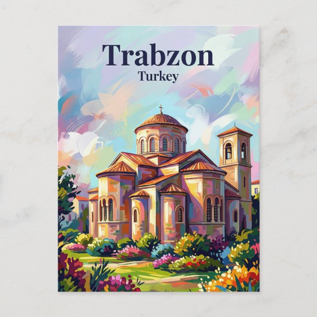 Trabzon Türkei Postkarte (Vorderseite)