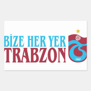 Trabzonspor Rechteckiger Aufkleber