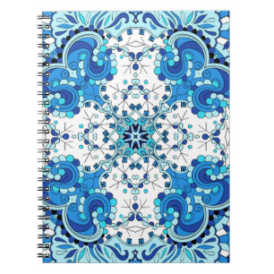Tracery nahtlos beruhigend Muster. Mehendi Design. Notizblock