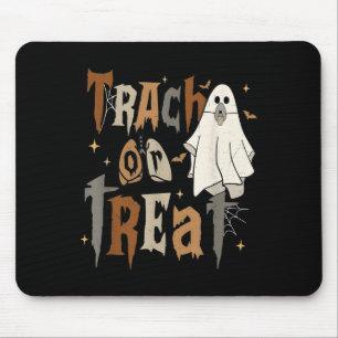 Trach oder Treat Atemwegstherapeut Boo Crew Hallow Mousepad