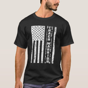 Trach Warrior Tracheostomy Awareness America USA F T-Shirt