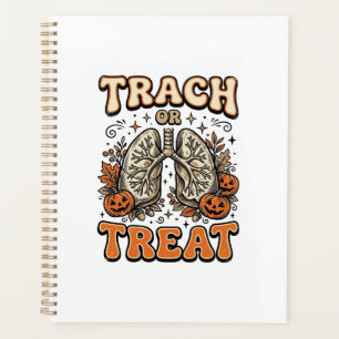 Tracheostomie Halloween-Nurse-Süßes-oder-Saures-De Planer