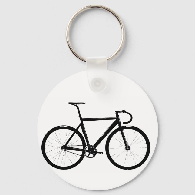 Track Bike Schlüsselanhänger (Vorderseite)