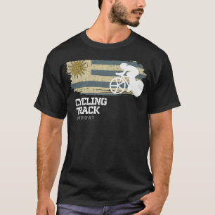Track Cycling Uruguay Road Racing Speed Cycli T-Shirt