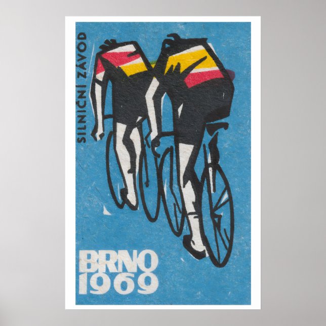 Track Cycling World Championship Brno 1969 Poster (Vorne)