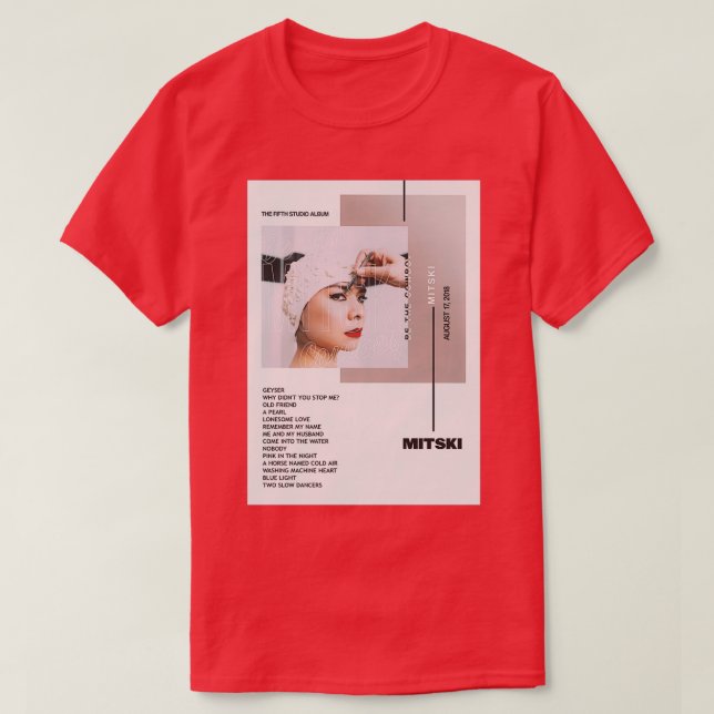 Track-Liste 2018 T-Shirt (Design vorne)