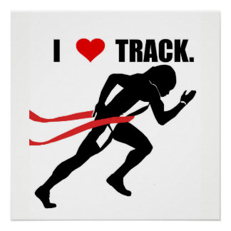 Track und Field Poster