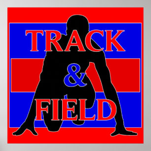 Track und Field Poster