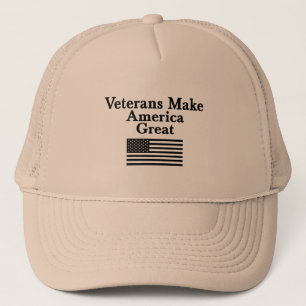 Tracker Hat: Veteranen machen Amerika groß Truckerkappe