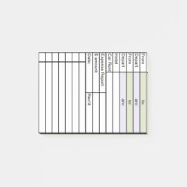 Tracker Post-it Klebezettel