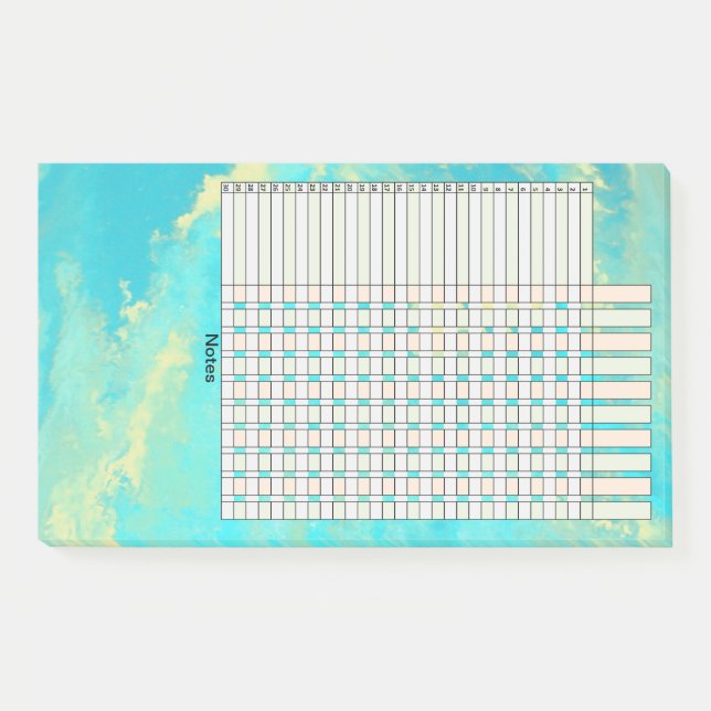 Tracker! Post-it Klebezettel (Vorderseite)