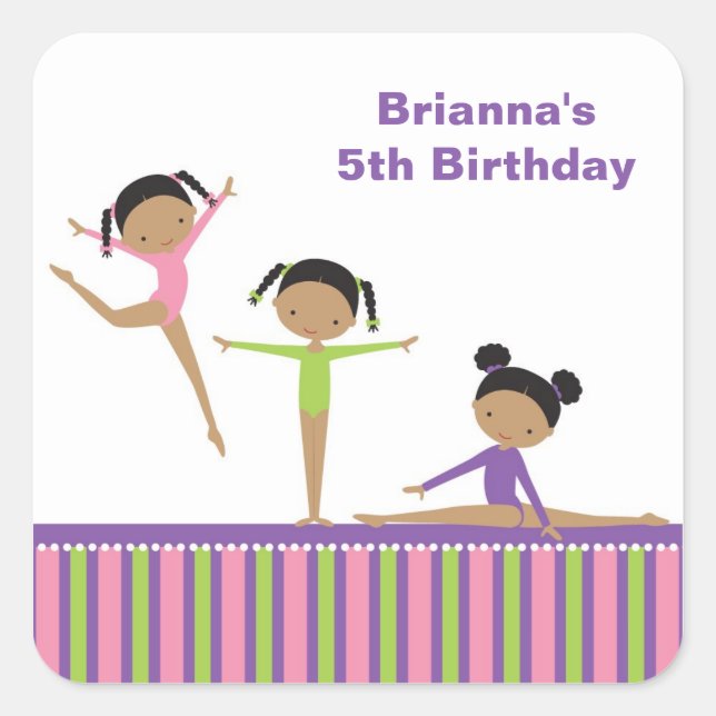 Tracker Quadratischer Aufkleber (Vorderseite)