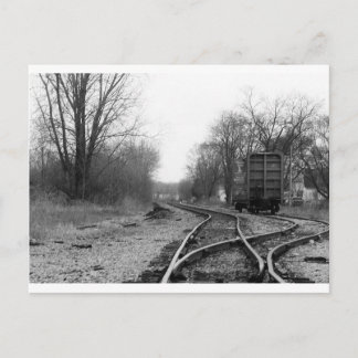 "tracks" von Coressel Productions Postkarte
