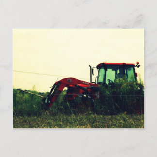 Tractor Dover Church Road Postkarte