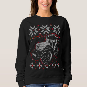 Tractor Lover Ugly Christmas Sweater Bauer Farmin Sweatshirt