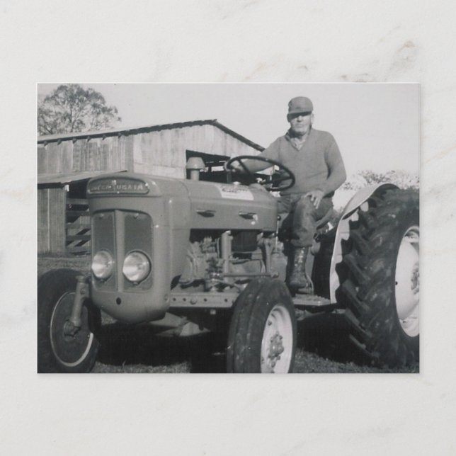 TRACTOR MANN #33 POSTKARTE (Vorderseite)