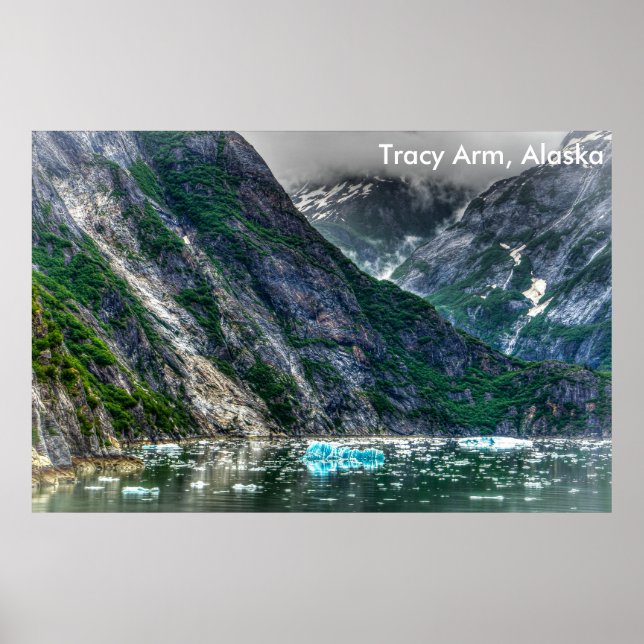 Tracy Arm, Alaska Poster (Vorne)