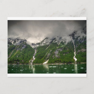 Tracy Arm Fjord in Alaska Postkarte
