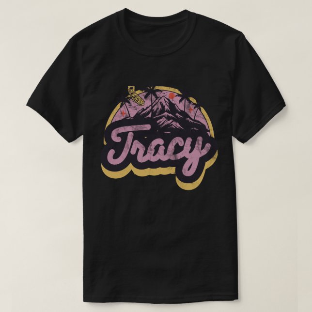Tracy, California T - Shirt (Design vorne)