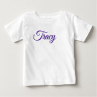Tracy Mädchenname in Lila,
