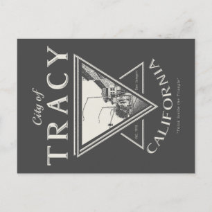 TRACY SAN JOAQUIN KALIFORNIA POSTKARTE
