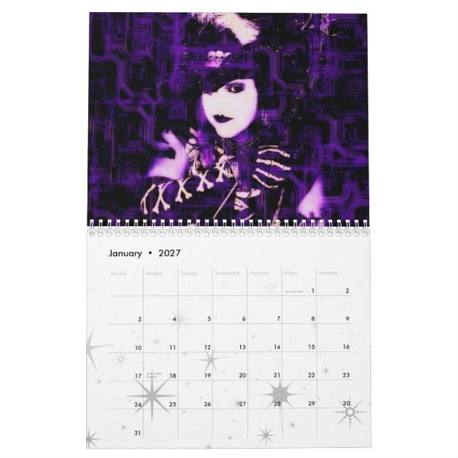 Tracy Yott Kalender 2011-2012 (Jan 2027)