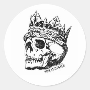 Tracy's Travels Travels-Stickers Runder Aufkleber