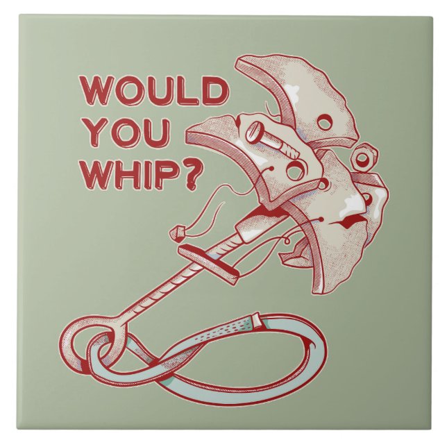 TRAD CLIMBING WHIPPER FALL FLIESE (Vorderseite)