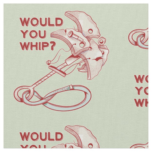 TRAD CLIMBING WHIPPER FALL STOFF (Nahaufnahme)