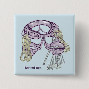 Trad Klettergurt und Ausrüstung Button