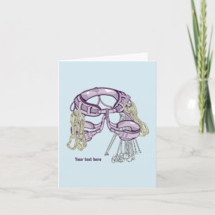 Trad Klettergurt und Ausrüstung Karte