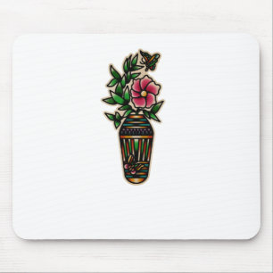Trad Tattoo 006 Aufkleber  Mousepad