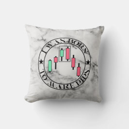 Trade Design | Bärisches Muster Marmor | Pips Kissen
