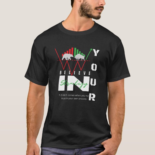 Trade Motivation | Bullish | Pattern T-Shirt (Vorderseite)