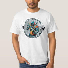 Trade Motivation | Cyberpunk Sniper | Fantasy  T-Shirt