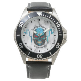 Trade Motivation | Skull N Marble | Remember Armbanduhr
