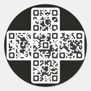 Trade Smart: Stilvolle QR-Code-Aufkleber für jeden Runder Aufkleber