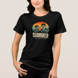 Trader-Design | Sommer | Lustig Tri-Blend Shirt
