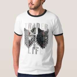 Trader-Leben | Wolf | Beide Seiten T-Shirt