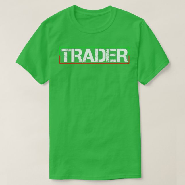 Trader Life of a Daytrader Stock Trader and Analys T-Shirt (Design vorne)