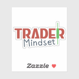 Trader Mindset – Discipline Focus & Trading Psycho Aufkleber