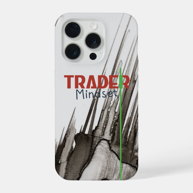 Trader Mindset – Discipline, Focus, Trading Psycho iPhone Hülle (Rückseite)