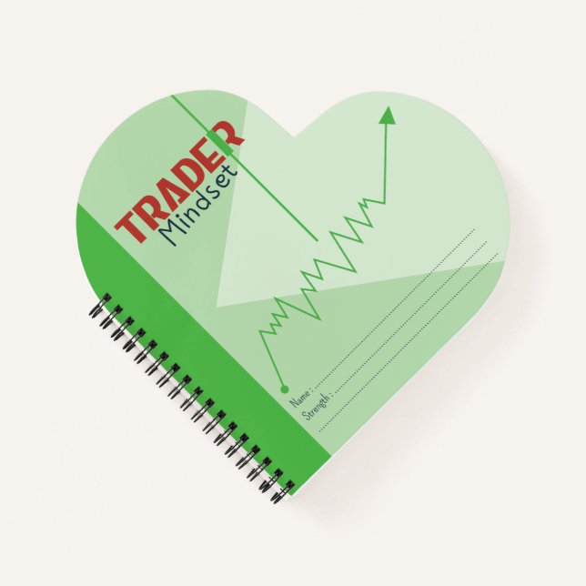 Trader Mindset – Discipline Focused Trading Notizbuch (Vorderseite)