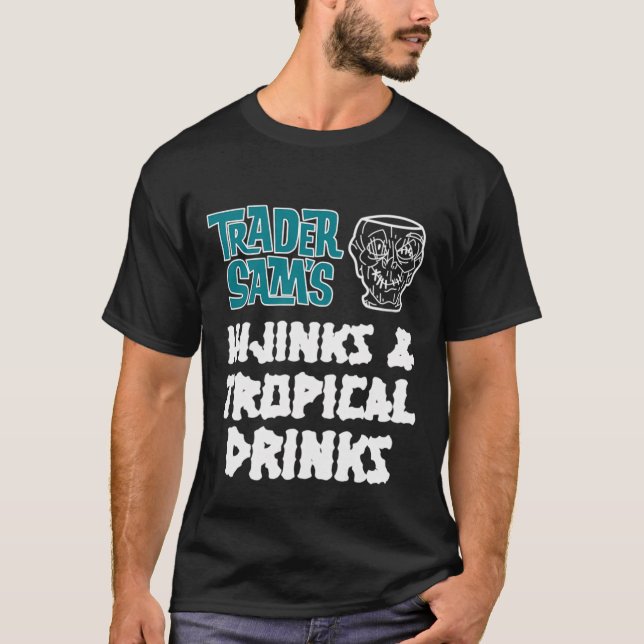 Trader Sam'S - Hijinks Tropische Getränke T-Shirt (Vorderseite)