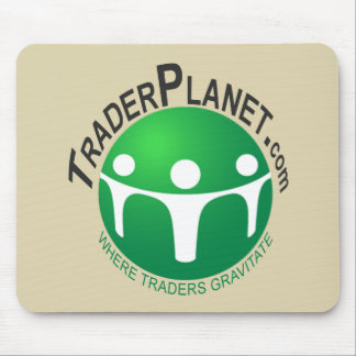 TraderPlanet.com mousepad mit "verworfenem" Logo