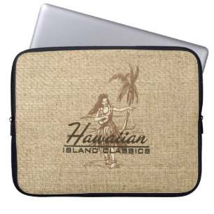 Tradewinds Hawaiian Hula Mädchen Neopren-Anzug Laptopschutzhülle