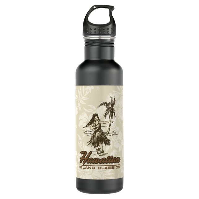 Tradewinds Hawaiian Island Edelstahlflasche (Vorderseite)