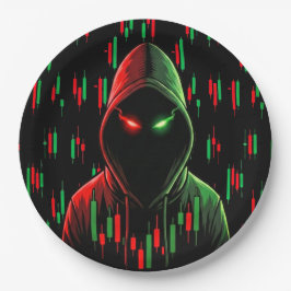 Trading Chart Pattern Streetwear Red Green Candle Pappteller